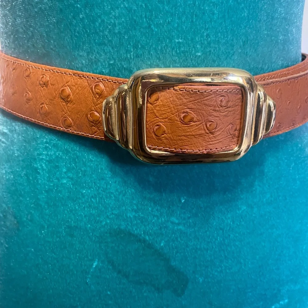 Echo: vintage leather belt 4-6